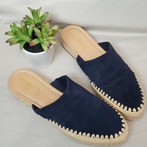 Sam Edelman Navy Blue Espadrille Flats